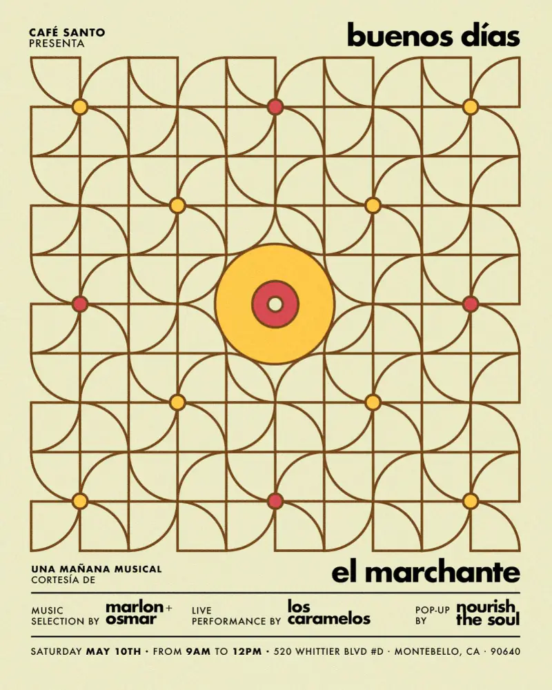 Flyer for Buenos Días: Mother's Day Edition by CRINI