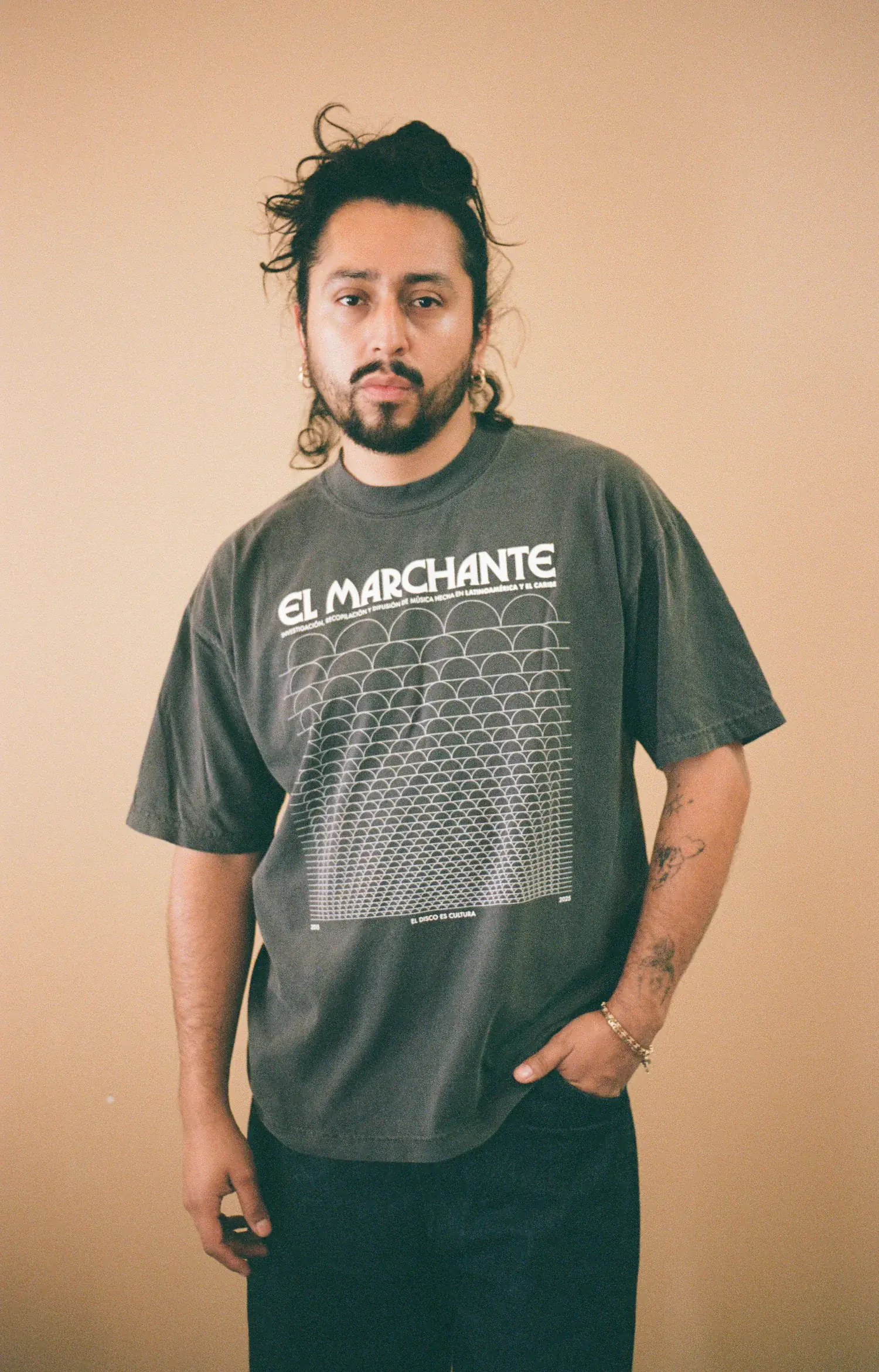 El Marchante T-Shirt by CRINI, full front view