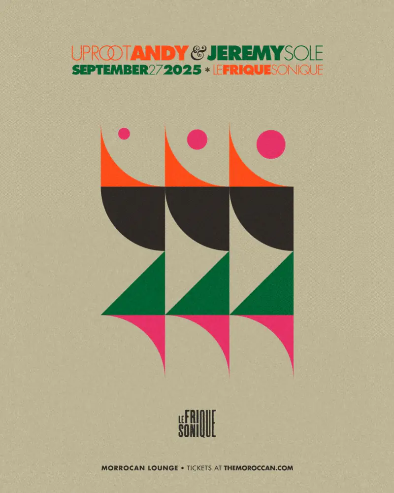 Flyer for Le Frique Sonique by CRINI