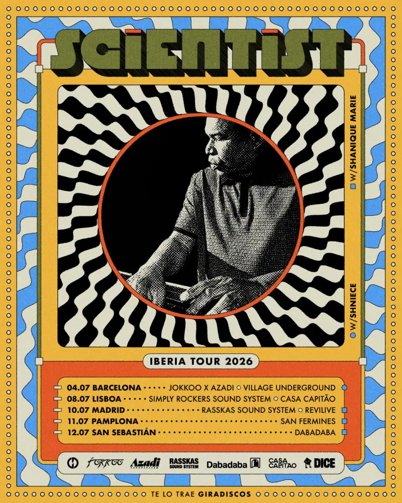 Poster for Scientist Iberia Tour 2026 by CRINI