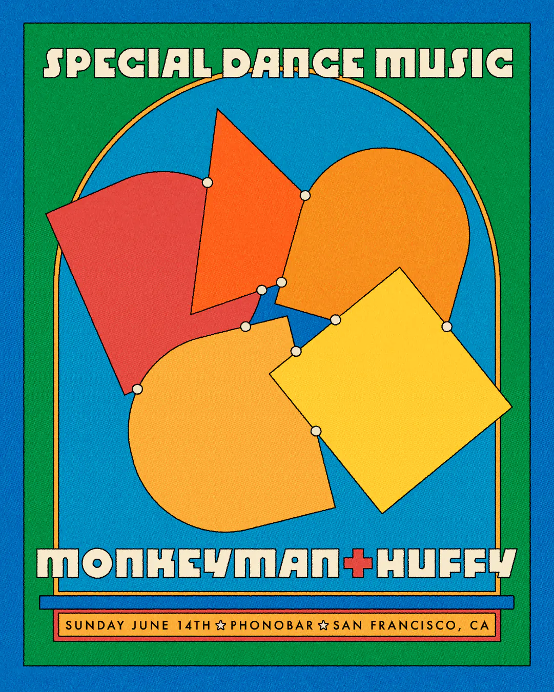 Flyer for Special Dance Music, version 2 by CRINI