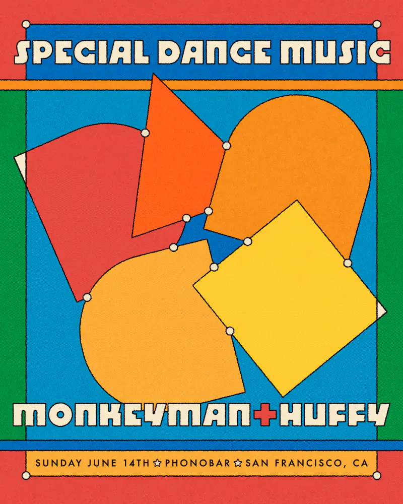 Flyer for Special Dance Music, version 1 by CRINI