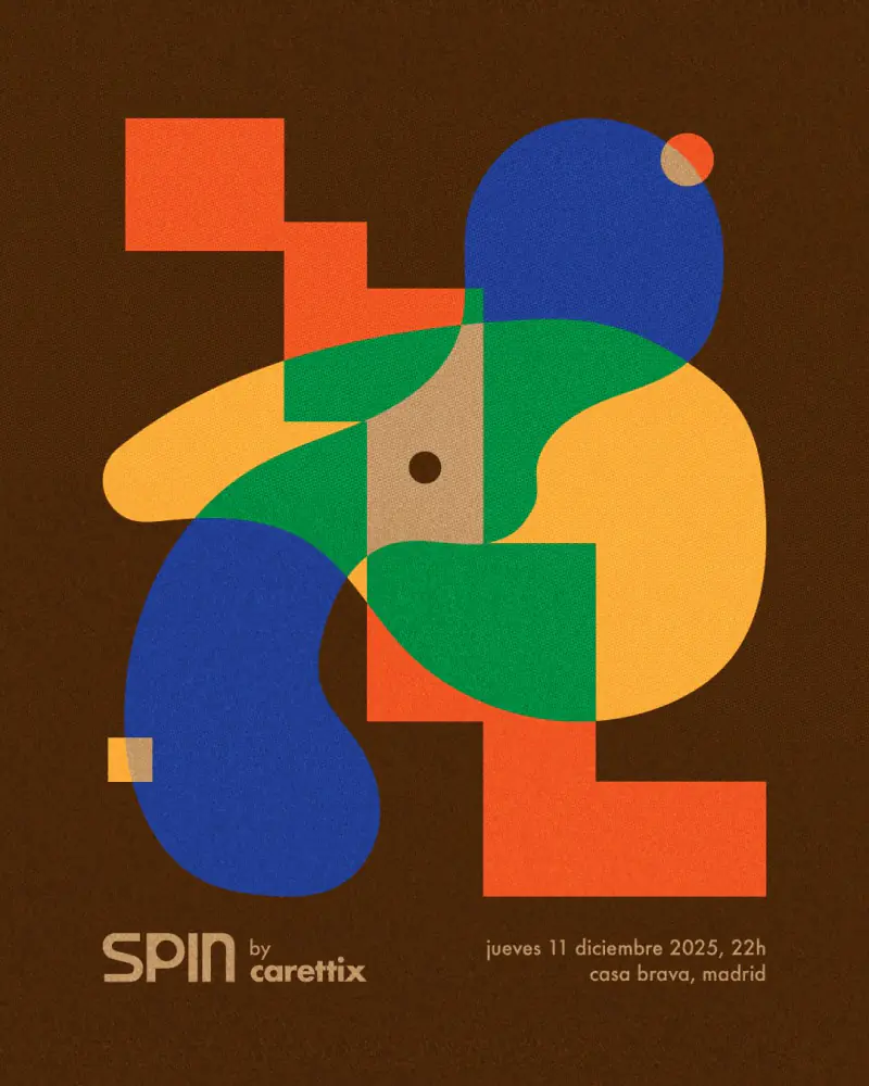 Flyer for SPIN Vol.2 by CRINI